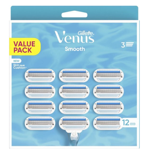 Gillette Venus Scheermesjes Smooth - 12 Navulmesjes