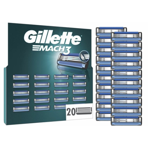 Gillette Mach3 - 20 stuks - Scheermesjes
