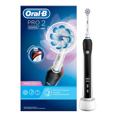 Nodig uit Score Plaatsen Oral-B elektrische Tandenborstel Pro 2- 2000S Sensi Ultrathin - Drogisterij  Armino