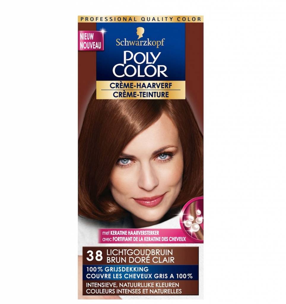 Poly Color Haarverf 38 licht-goudbruin - Armino