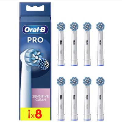 Oral-b PRO Sensitive Clean Opzetborstels 8 Stuks