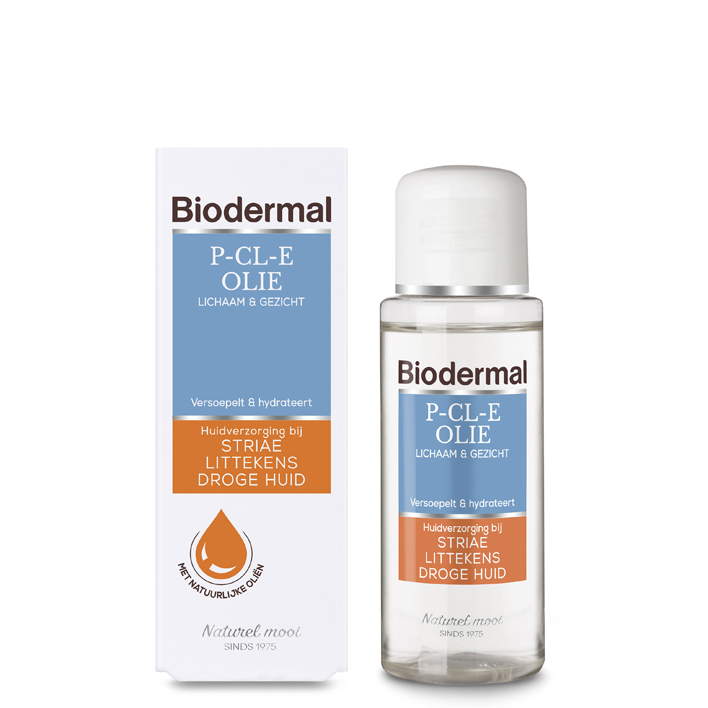 Minimaliseren Kolibrie Nauwgezet Biodermal P-CL-E Olie - 75ml - Huidverzoriging voor Striae, littekens en  droge huid - Drogisterij Armino