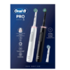 Oral-B PRO 3 3900 White + Extra Body Black + 1 extra opzetborstel