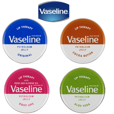 Vaseline Lip Therapy Rosy Lips, Aloë Vera, Cacao & Original